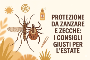Zanzare e Zecche: come proteggersi durante l’estate
