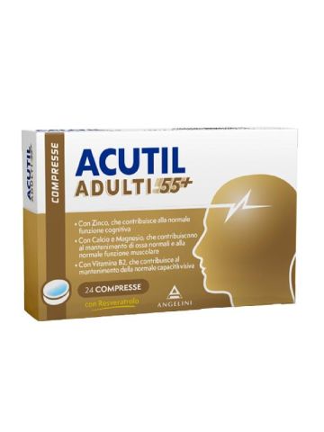 Acutil Adulti 55+ Vitamine Minerali 24 Compresse
