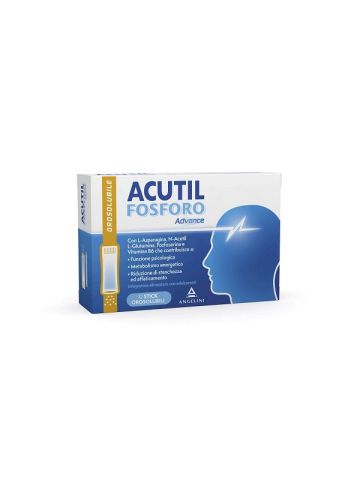 Acutil Fosforo Advance Funzione Psicologica 12 Stick Orosolubili