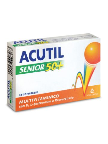 Acutil Senior 50+ Vitamine Minerali 24 Compresse