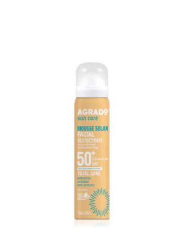 Agrado Sun Mousse Viso Solare Spf50+ 75ml