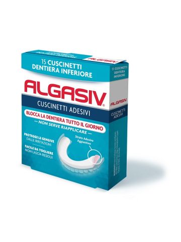 Algasiv Adesivi Protesi Inferiori 15 Pezzi