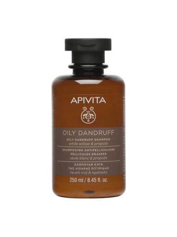 Apivita Oily Dandruff Shampoo Forfora Grassa 250ml