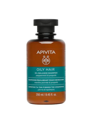 Apivita Oily Hair Shampoo Seboregolatore 250ml