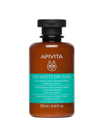 Apivita Oily Roots Dry Ends Shampoo Riequilibrante 250ml