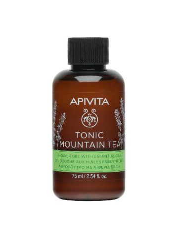 Apivita Tonic Mountain Tea Mini Gel Doccia 75ml
