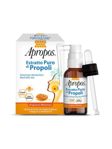 Apropos Estratto Puro Propoli Gola Contagocce + Spray 20ml