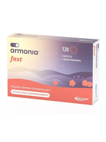 Armonia Fast Melatonina 1mg Sonno Riposo 120 Compresse