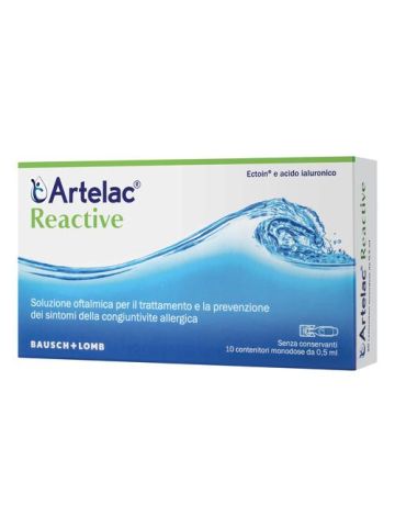 Artelac Reactive Collirio Monodose 10 Flaconcini