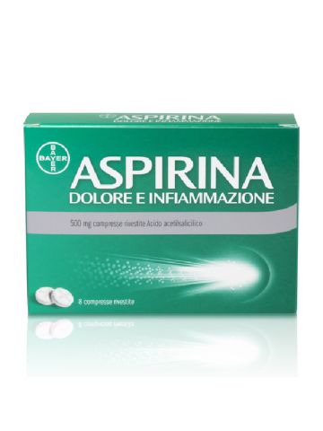 Aspirina Dolore Infiammazione 500mg 8 Compresse