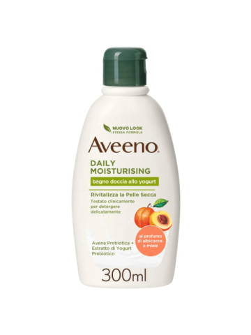 Aveeno Bagno Doccia Yogurt Albicocca & Miele 300ml