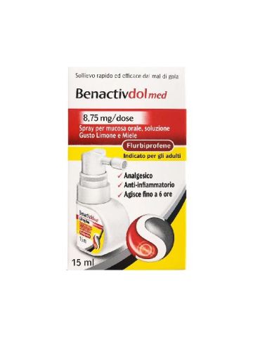 Benactidolmed Gola 8,75mg/dose Spray 15ml
