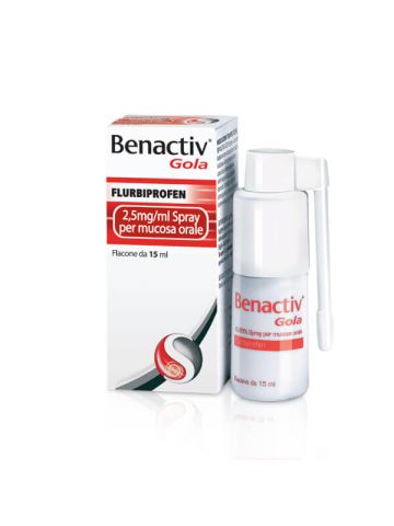 Benactiv Gola Spray 0,25% 15ml