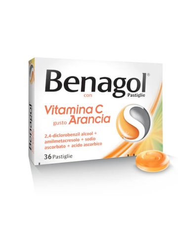 Benagol Vitamina C Pastiglie Arancia