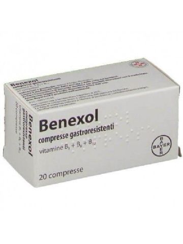 Benexol Vitamine B1 B6 B12 20 Compresse Gastroresistenti