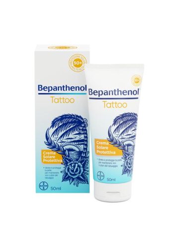Bepanthenol Tattoo Crema Solare Protettiva Spf50+ 50ml