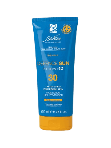 Bionike Defence Sun Pro-repair 4d Spf30 Latte Solare Fluido 200ml