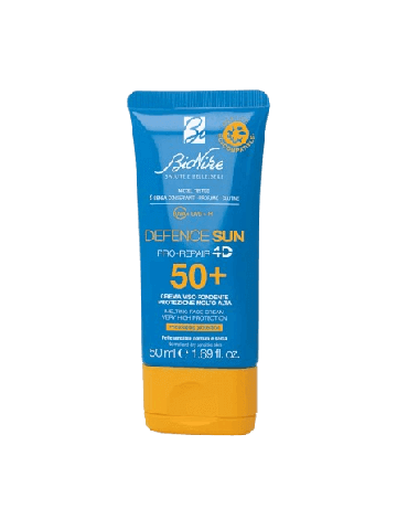 Bionike Defence Sun Pro-repair 4d Spf50+ Crema Solare Viso Fondente 50ml