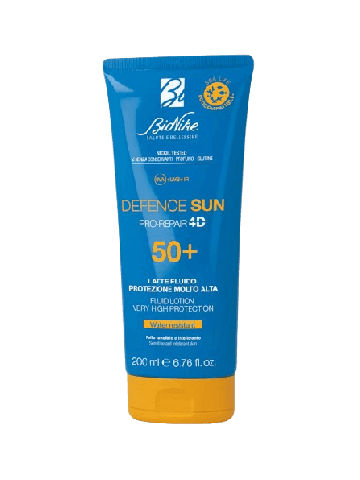 Bionike Defence Sun Pro-repair 4d Spf50+ Latte Fluido Solare 200ml