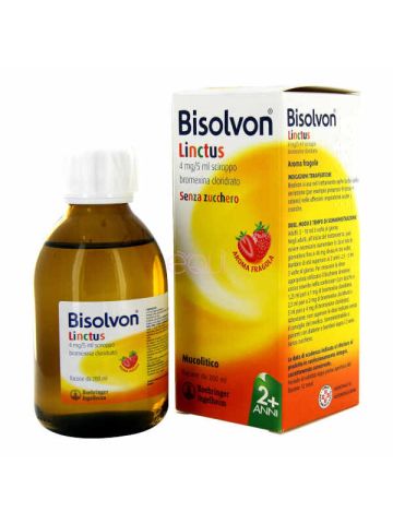 Bisolvon Sciroppo Fragola Flacone 200ml