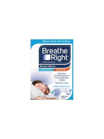 Breath Right Respirabene 30 Cerotti Trasparenti