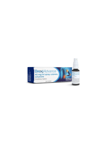 Brexiadvance Diclofenac 4% Antidolorifico Soluzione Spray 30ml