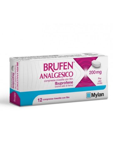 Brufen Analgesico 200mg 12 Compresse Rivestite