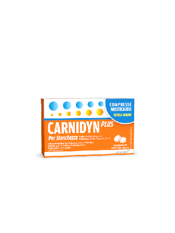 Carnidyn Plus Carnitina Stanchezza Fisica Energia 18 Compresse Masticabili