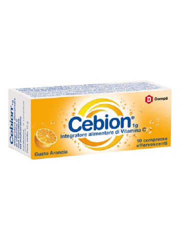 Cebion C Effervescente Arancia 10 Compresse