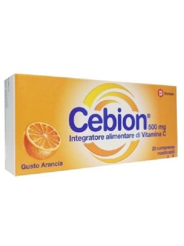 Cebion Vitamina C Arancia 20 Compresse Masticabili