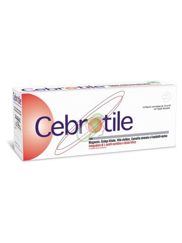 Cebrotile Memoria Ginkgo Biloba 14 Flaconcini