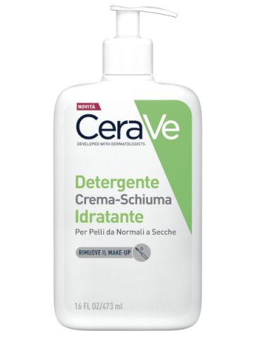 Cerave Detergente Crema-schiuma Idratante Viso Pelle Secca 473ml