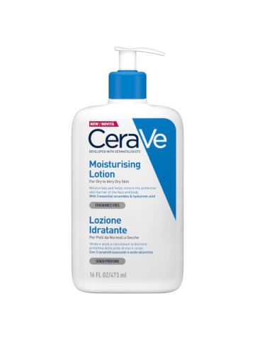 Cerave Lozione Idratante Viso Corpo Pelle Secca 473ml