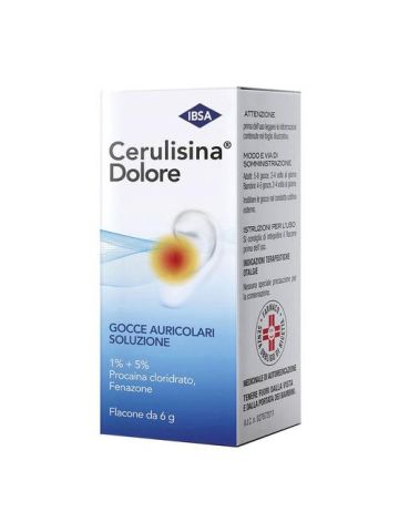 Cerulisina Dolore Ibsa Gocce Auricolari Flacone 6g