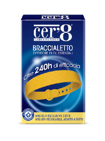 Cer'8 Braccialetto Diffusore Antizanzare