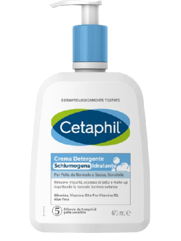 Cetaphil Crema Detergente Schiumogena Idratante 473ml