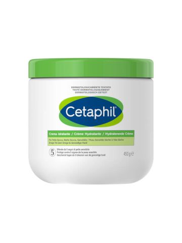 Cetaphil Crema Idratante 48h Pelle Secca Sensibile 450g