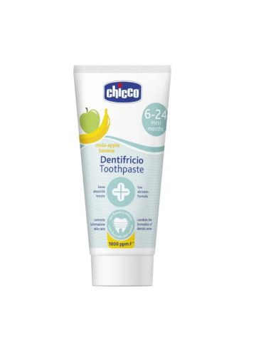 Chicco Dentifricio Mela Banana Fluoro 6-24 Mesi 50ml