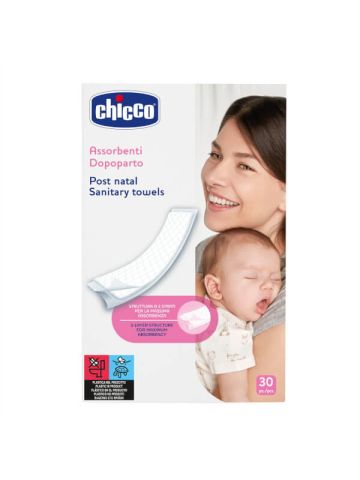 Chicco Mamma Donna Assorbenti Dopoparto 30 Pezzi