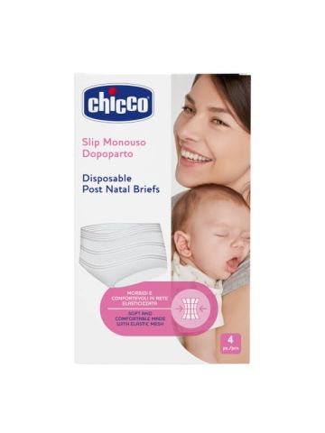 Chicco Mammy Slip Monouso Dopoparto Rete 4 Pezzi