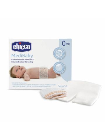 Chicco Medibaby Kit Medicazione Ombelicale Neonato
