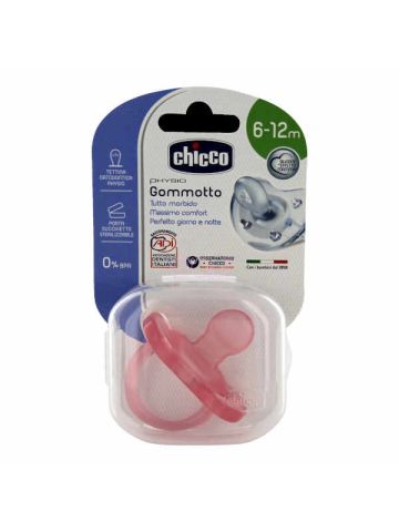 Chicco Physio Gommotto Silicone 6-12 Mesi