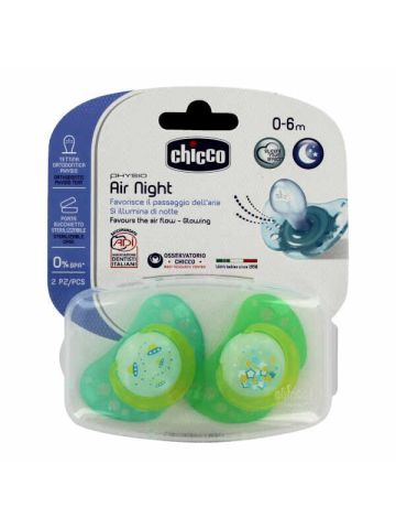 Chicco Succhietto Air Silicone 0-6 Mesi