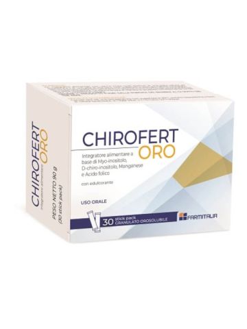 CHIROFERT_ORO_INOSITOLO_ACIDO_FOLICO_30_STICK_PACK_OROSOLUBILI