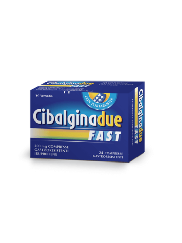 Cibalgina Due Fast Ibuprofene 200mg 24 Compresse