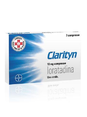 Clarityn 10mg Loratadina Antistaminico 7 Compresse