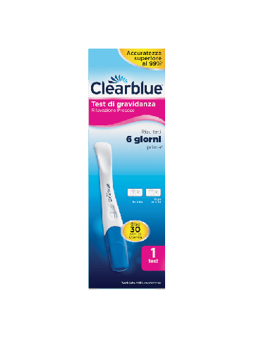 Clearblue Test Gravidanza Rilevazione Precoce 1 Pezzo