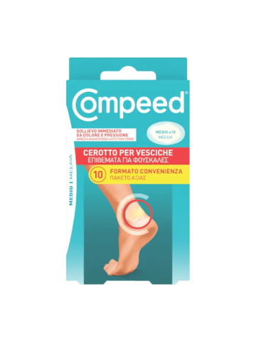 Compeed Vesciche Talloni Cerotti Medi 10 Pezzi