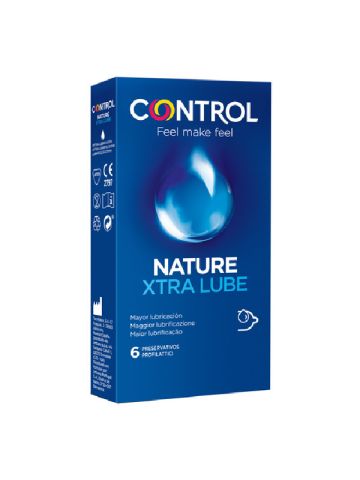 Control Nature Xtra Lube Profilattici 6 Pezzi