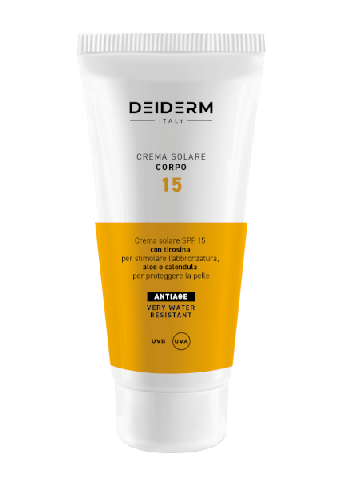 Deiderm Sun Crema Solare Corpo Spf15 200ml